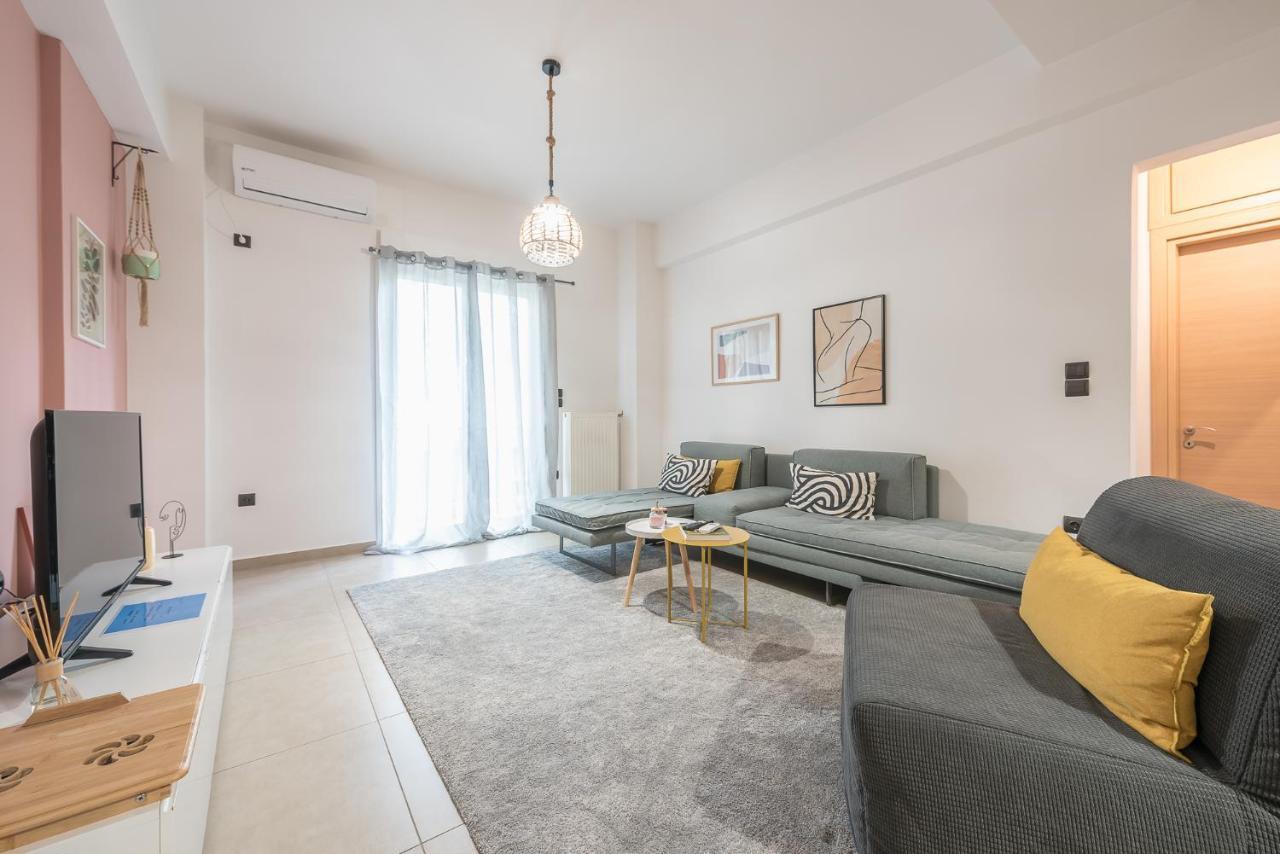 Confy Living Apartment Metaxourghio Metro Station Афины Экстерьер фото